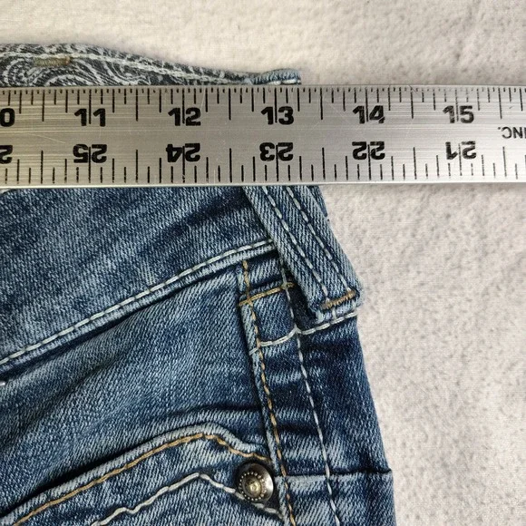 Ariat REAL Jeans Women 26R Mid Rise Stretch Whipstitch Boot Cut Western 10014022 - Picture 3 of 16